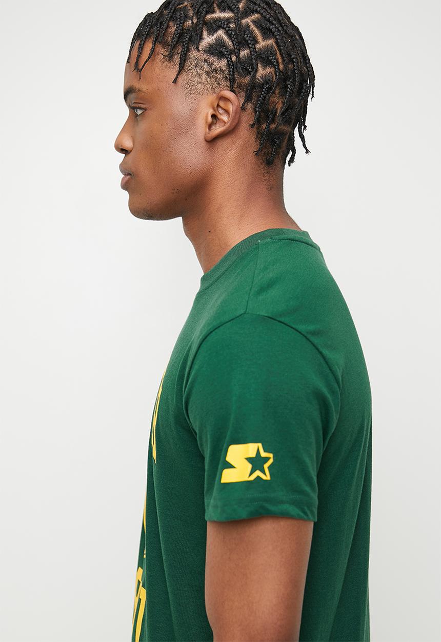 Starter - Starter 1971 tee - green & yellow