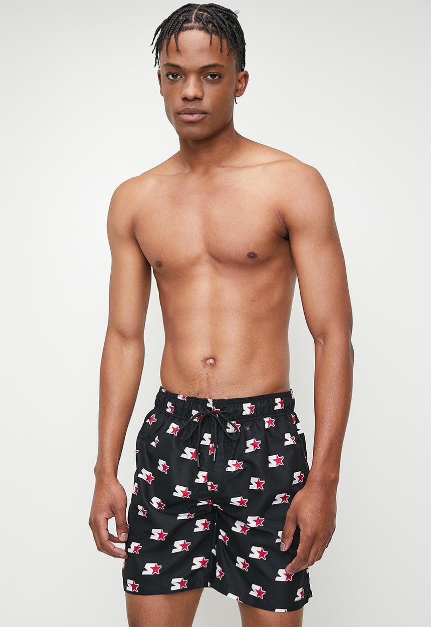 Starter - Starter all over swim shorts - black