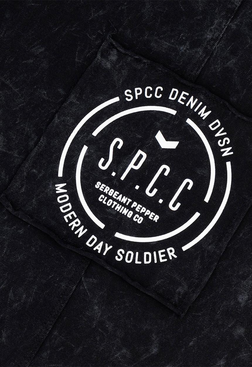 S.P.C.C - Densham Tee - Black