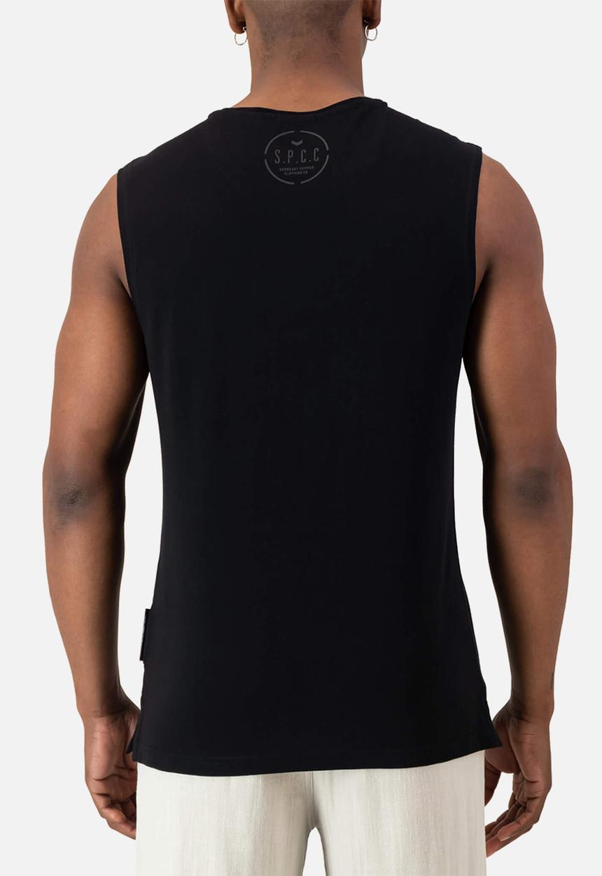 S.P.C.C - Brabin Sleeveless Tee - Black