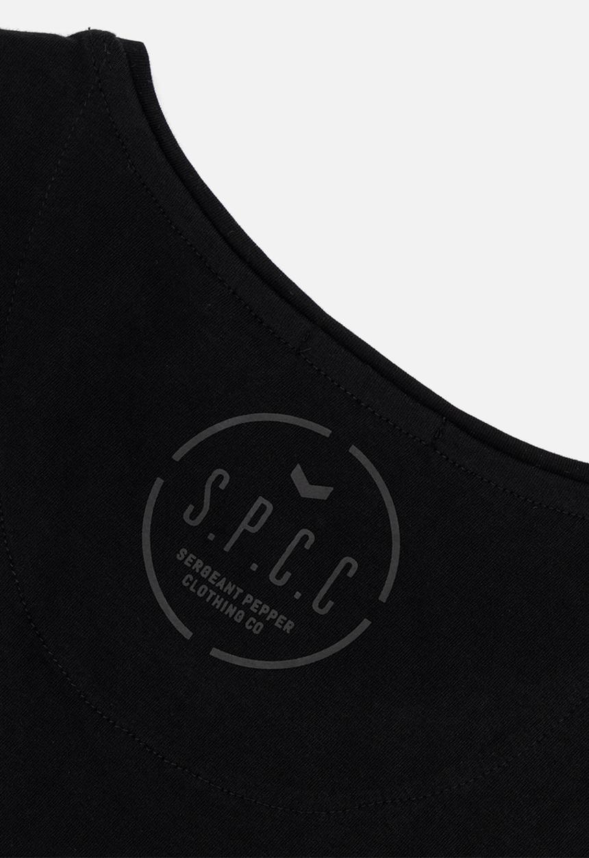 S.P.C.C - Brabin Sleeveless Tee - Black