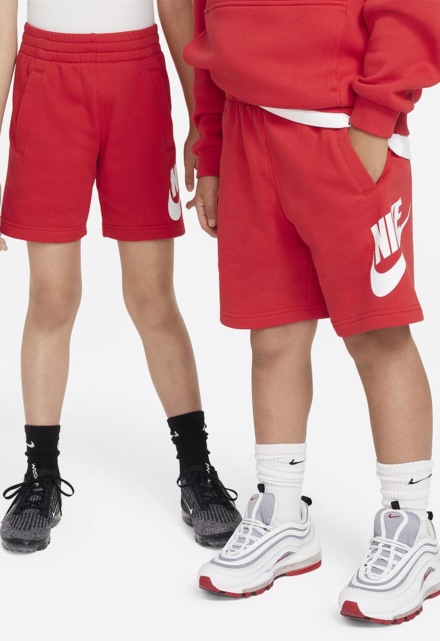 Nike - Nkn n nsw club ft hbr short - university red