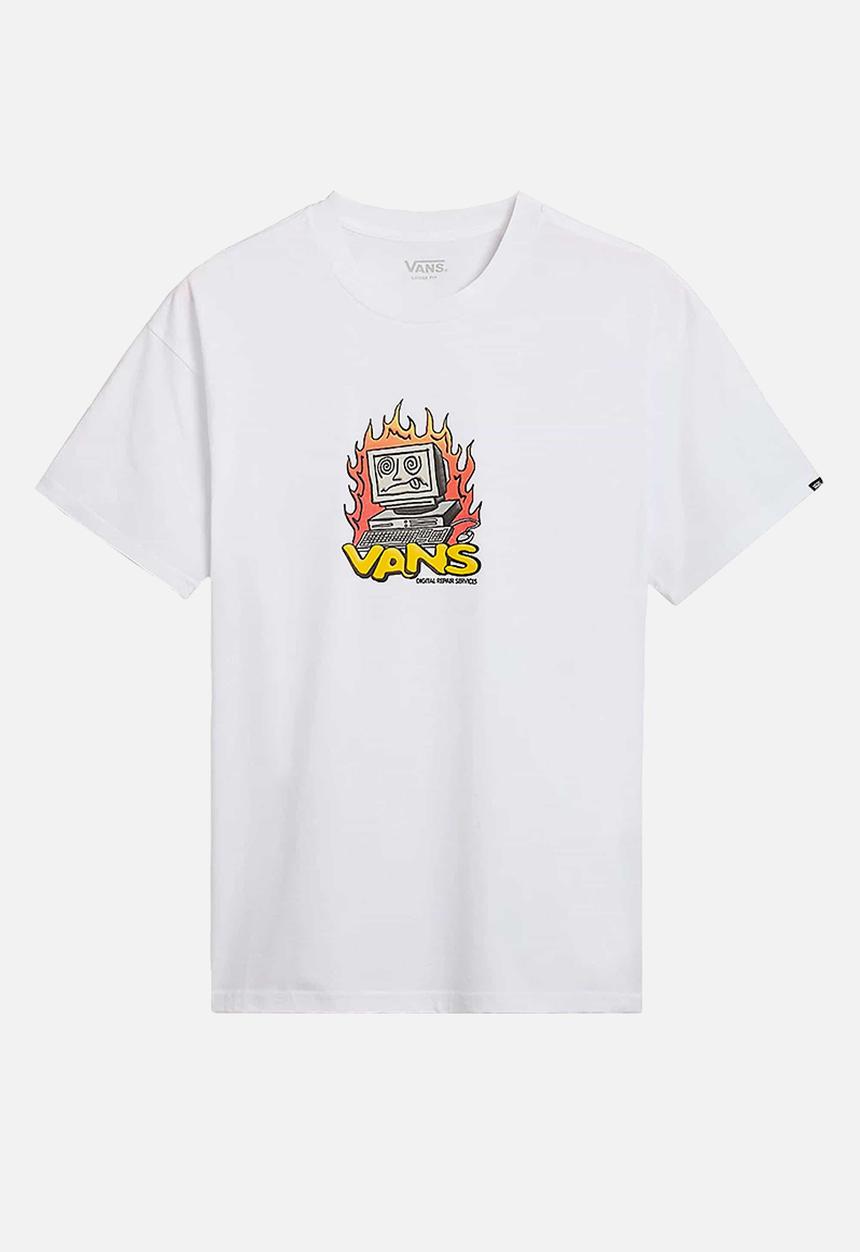 Vans - Digital repair short sleeve - white