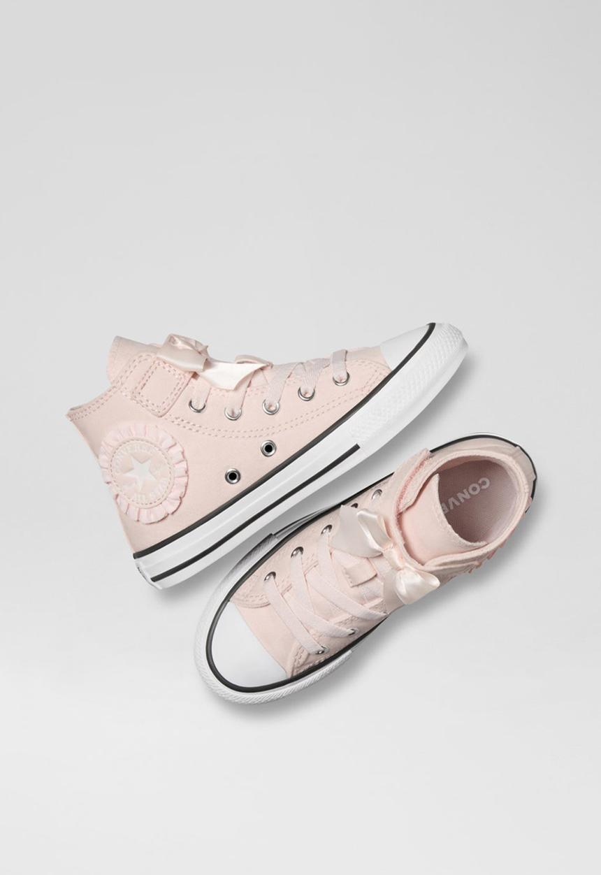 Converse - Chuck taylor all star ruffles & bows easy-on - blush hush/white/vamp pyre