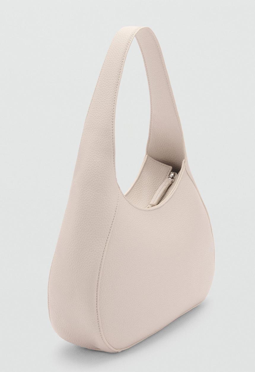 MANGO - Shoulder bag rafa - natural
