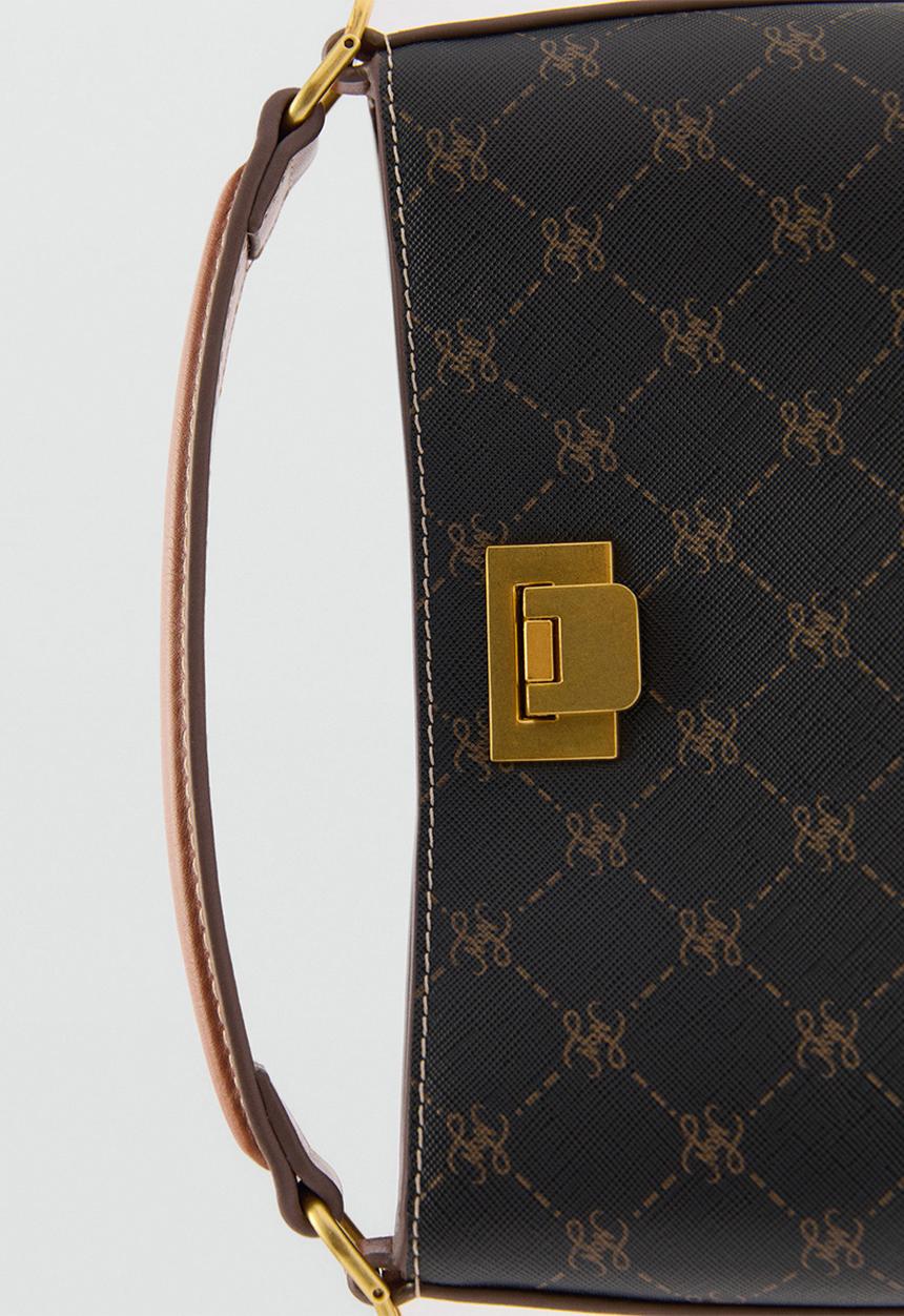 MANGO - Bucket  bag mike - brown