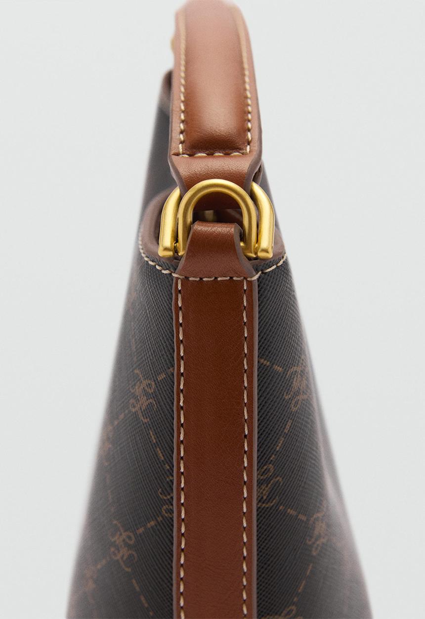 MANGO - Bucket  bag mike - brown
