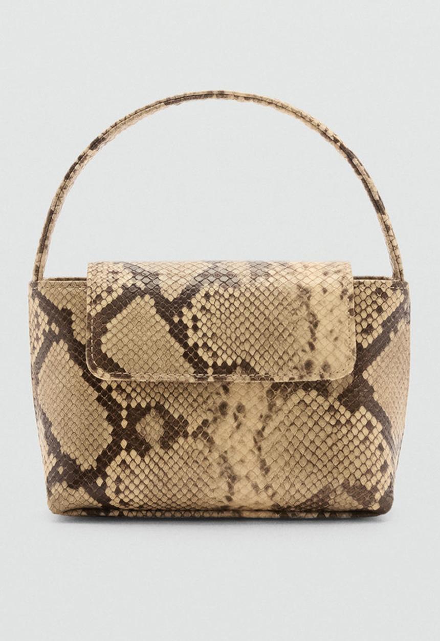 MANGO - Malvi crossbody bag - snakeskin