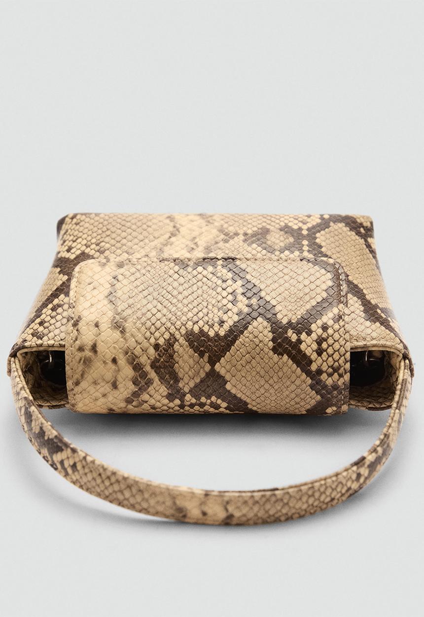 MANGO - Malvi crossbody bag - snakeskin