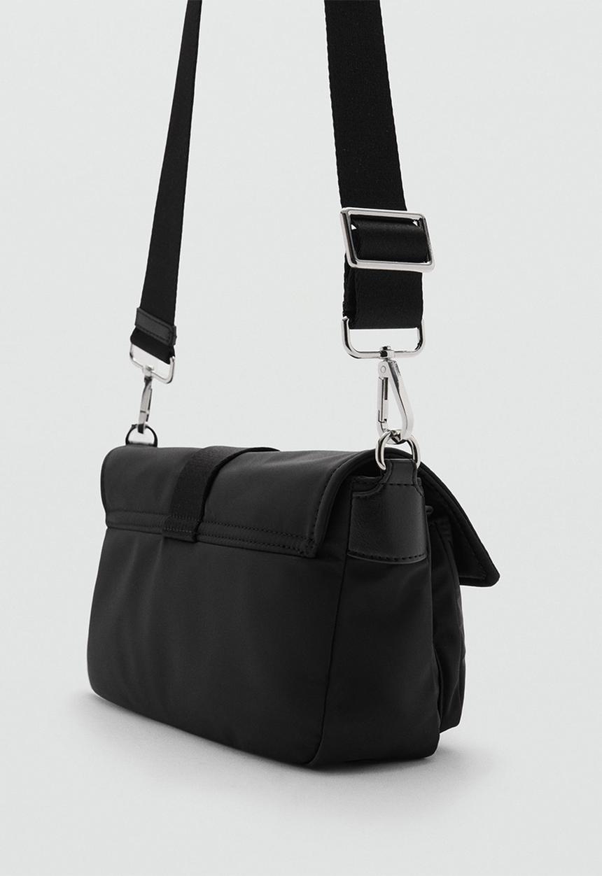 MANGO - Crossbody bag trini - Black