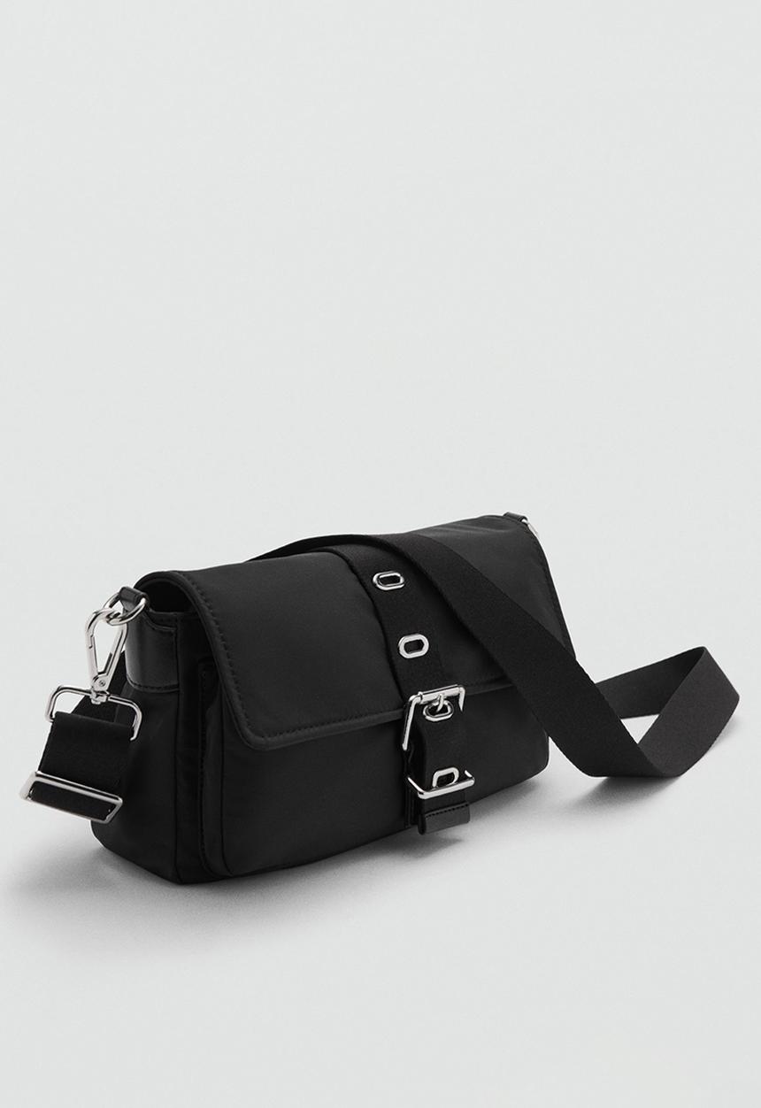 MANGO - Crossbody bag trini - Black