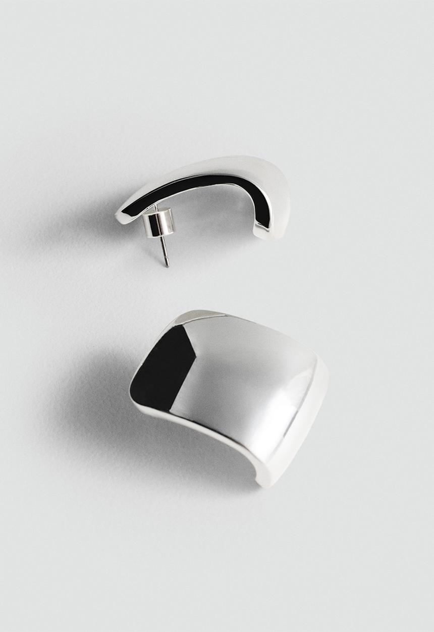 MANGO - Earrings sandra-silver