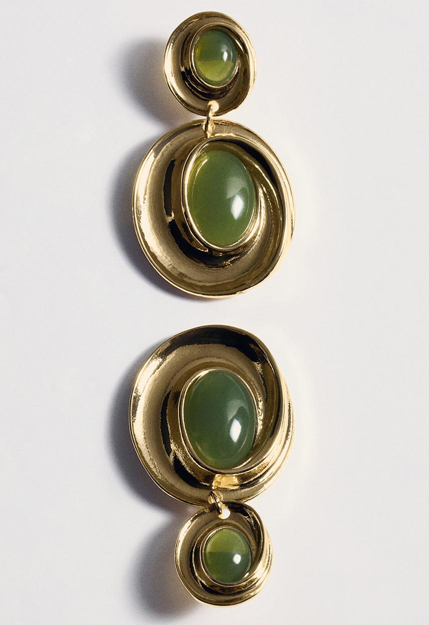MANGO - Earrings simone-gold