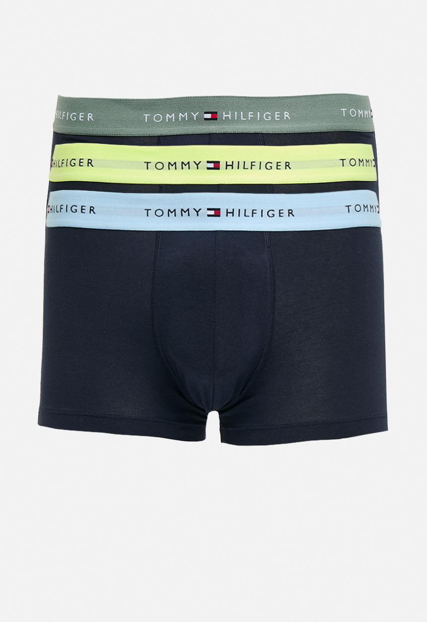 Tommy Hilfiger - 3P WB TRUNK - Stonewash Green/Faded Lime/Col Blue
