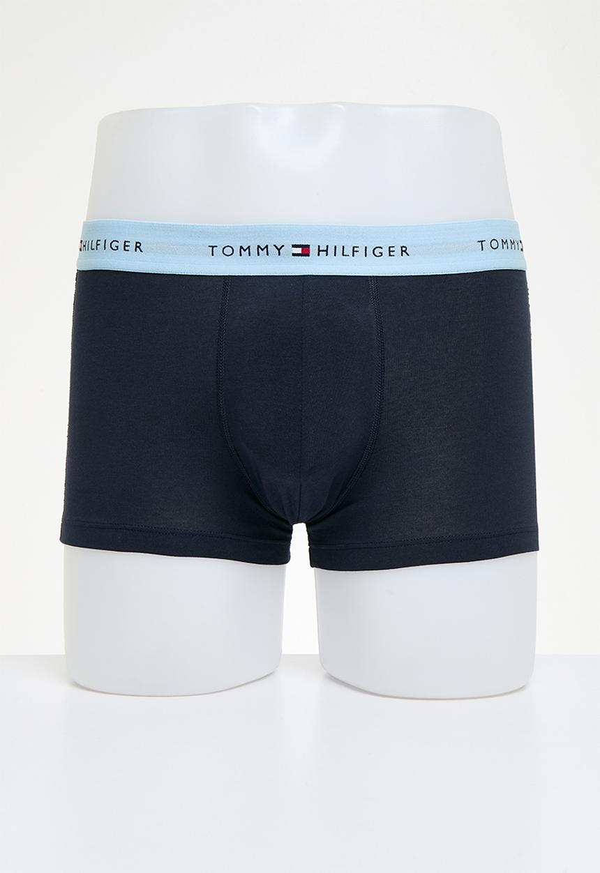 Tommy Hilfiger - 3P WB TRUNK - Stonewash Green/Faded Lime/Col Blue