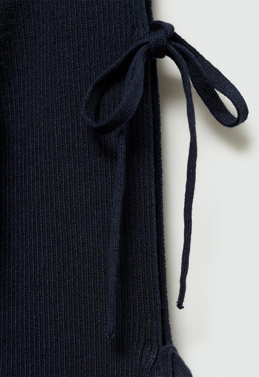 MANGO - Sweater lazos - navy