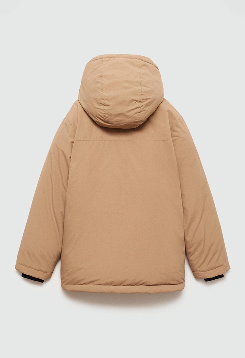 MANGO - Puffer coat charlie - light/pastel brown