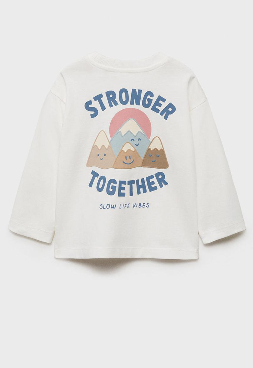 MANGO - T-shirt fiji - neutral