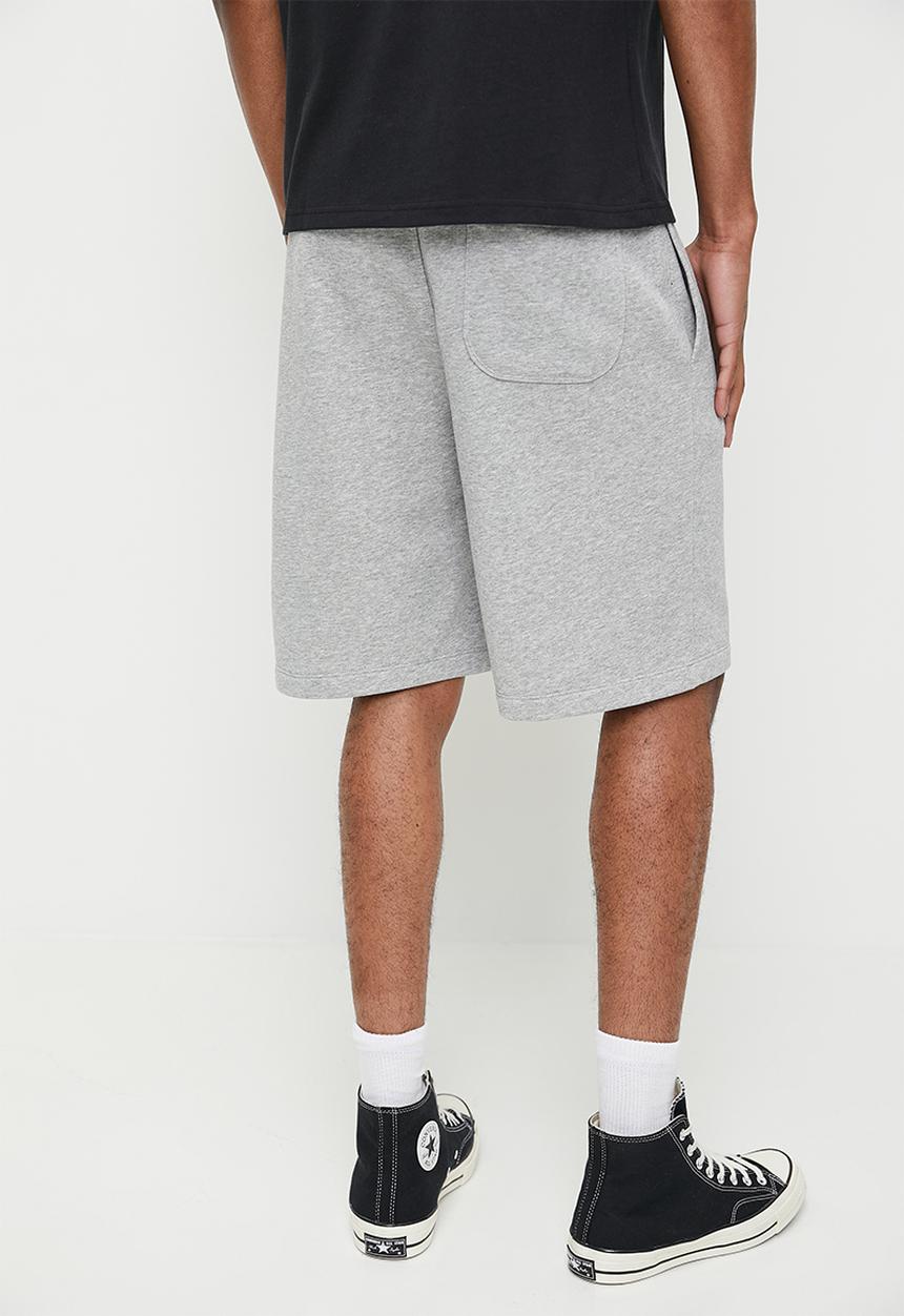 Emb Star Chevron Short - Vintage Grey Heather