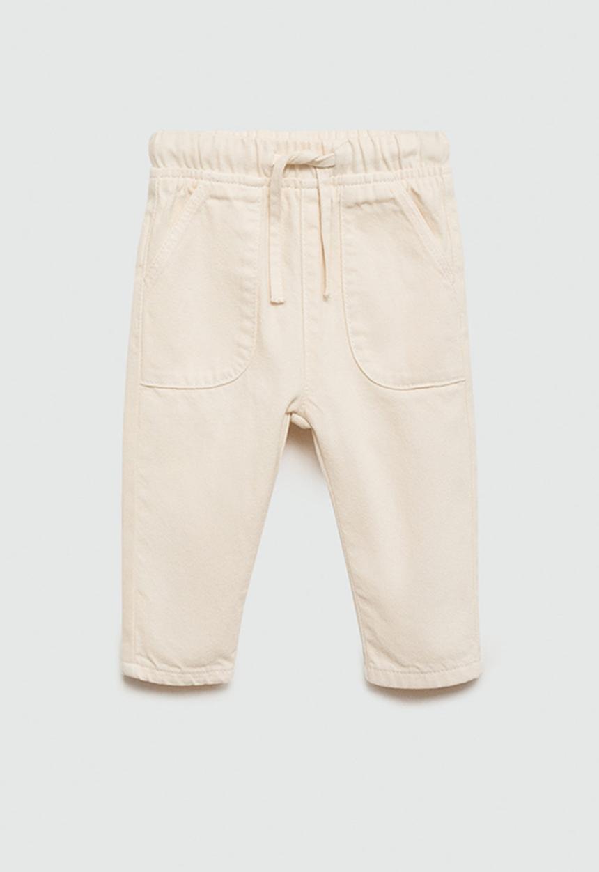 MANGO - Trousers faro - light beige
