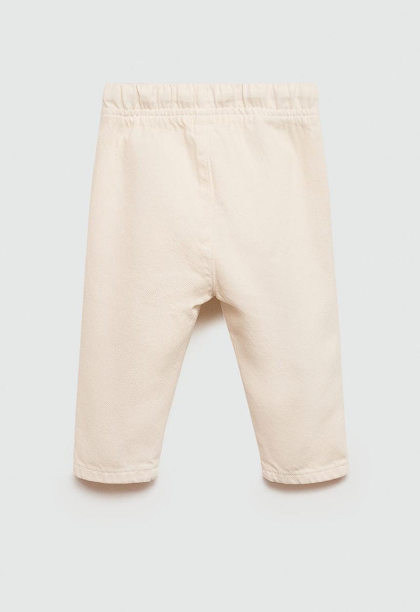 MANGO - Trousers faro - light beige