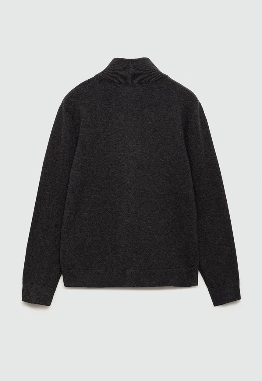 MANGO - Cardigan luke7 - charcoal