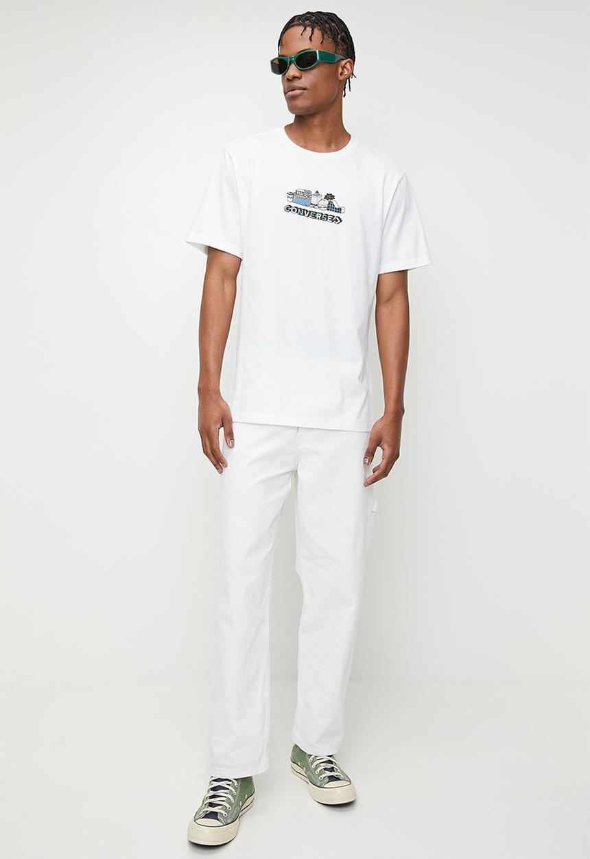 Converse - City Tour Graphic T-Shirt  - White