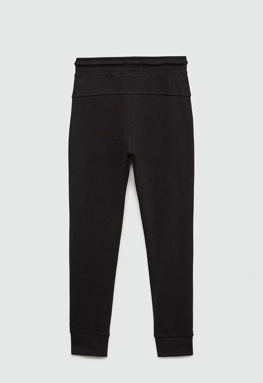 MANGO - Joggers zipset - black