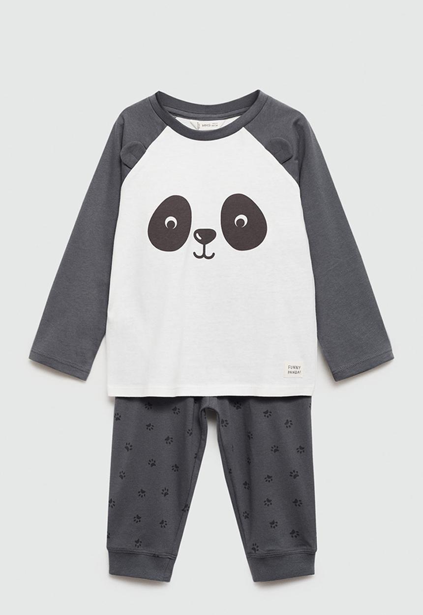 MANGO - Pyjama panda - dark grey
