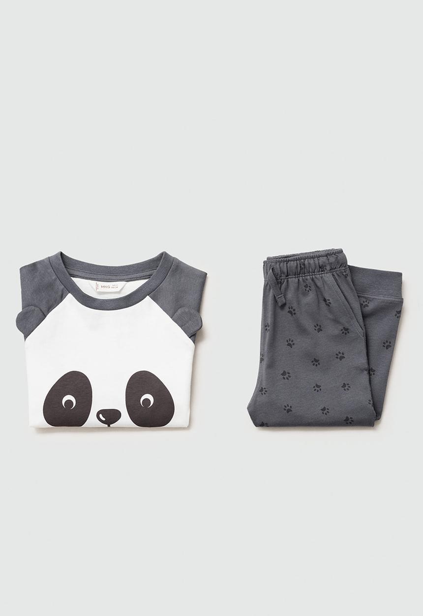 MANGO - Pyjama panda - dark grey