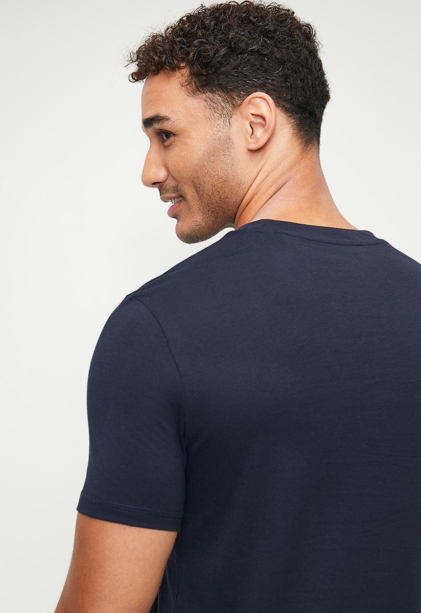 GUESS - AIDY Cn Ss Tee - Smart Blue