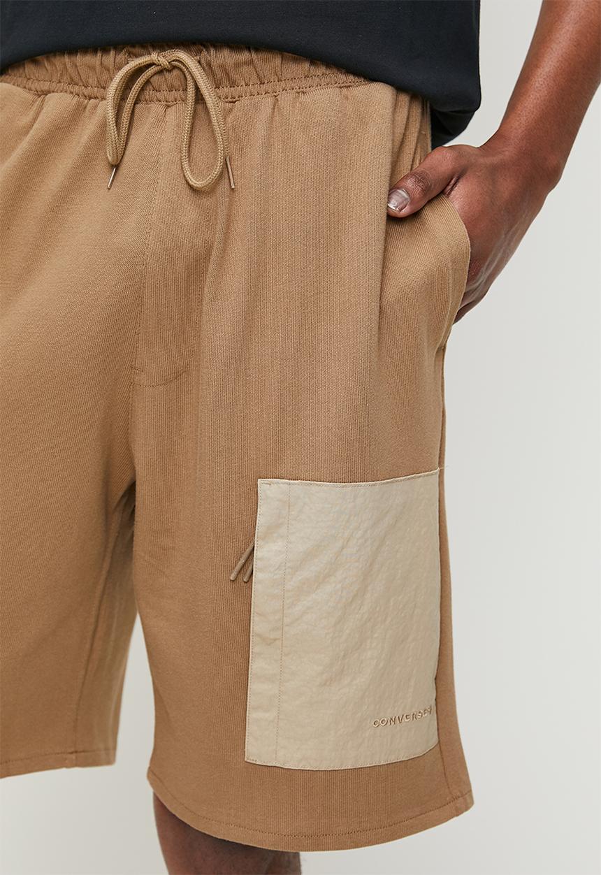 Converse - Knit 9" Shorts  - Hot Tea
