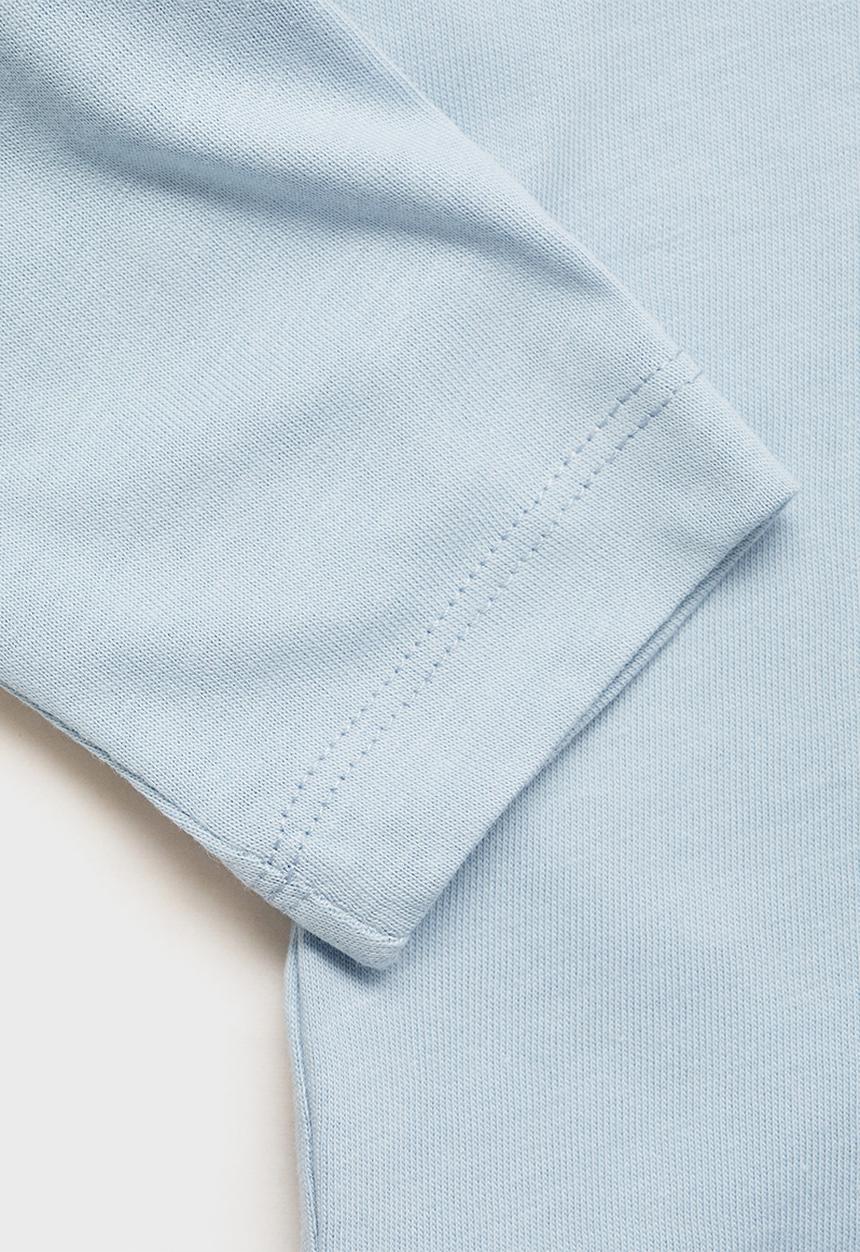 MANGO - T-shirt tractor - light pastel blue