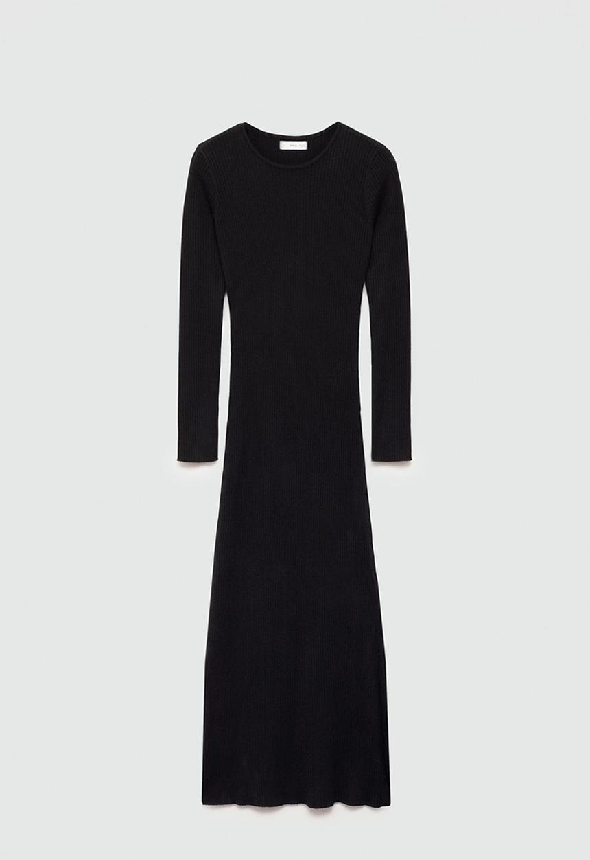 MANGO - Dress valen - black