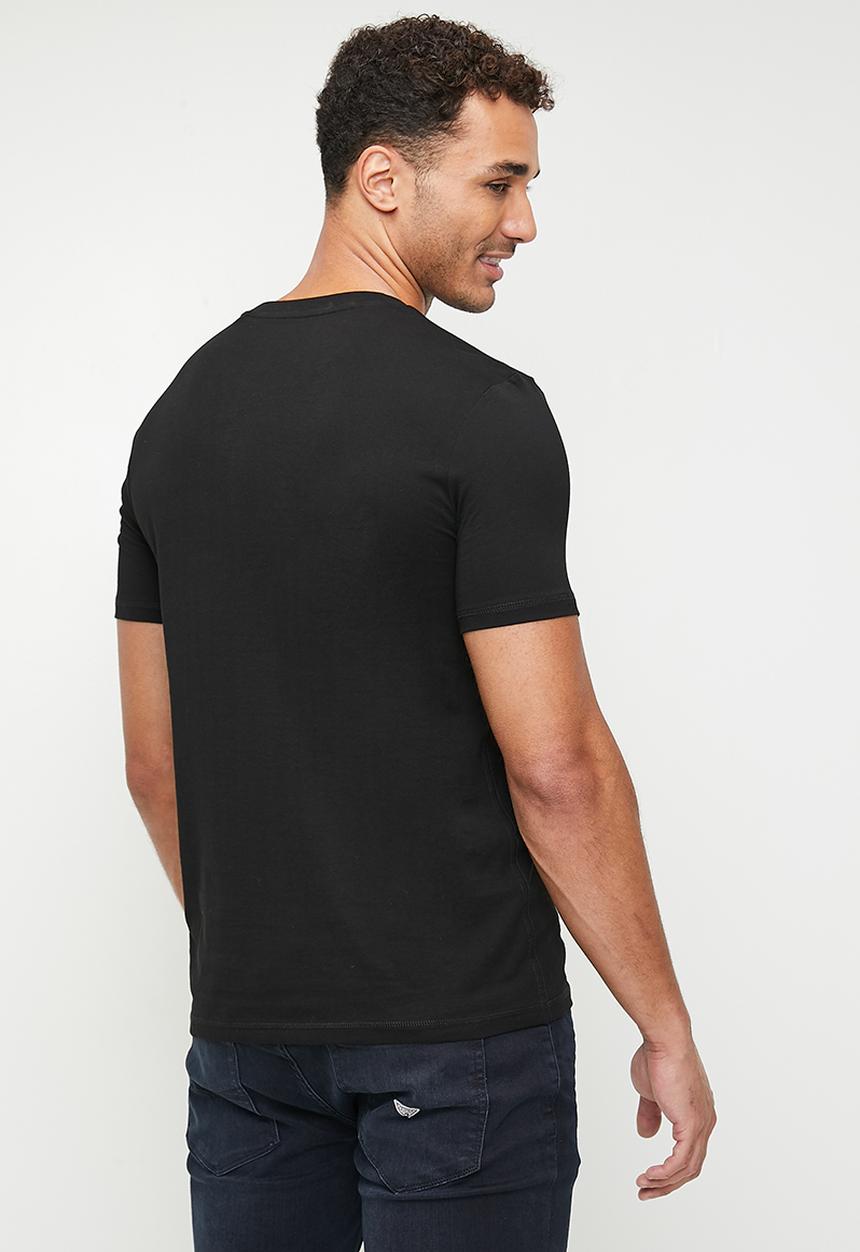 GUESS - Aidy crew neck short sleeve tee - jet black a996