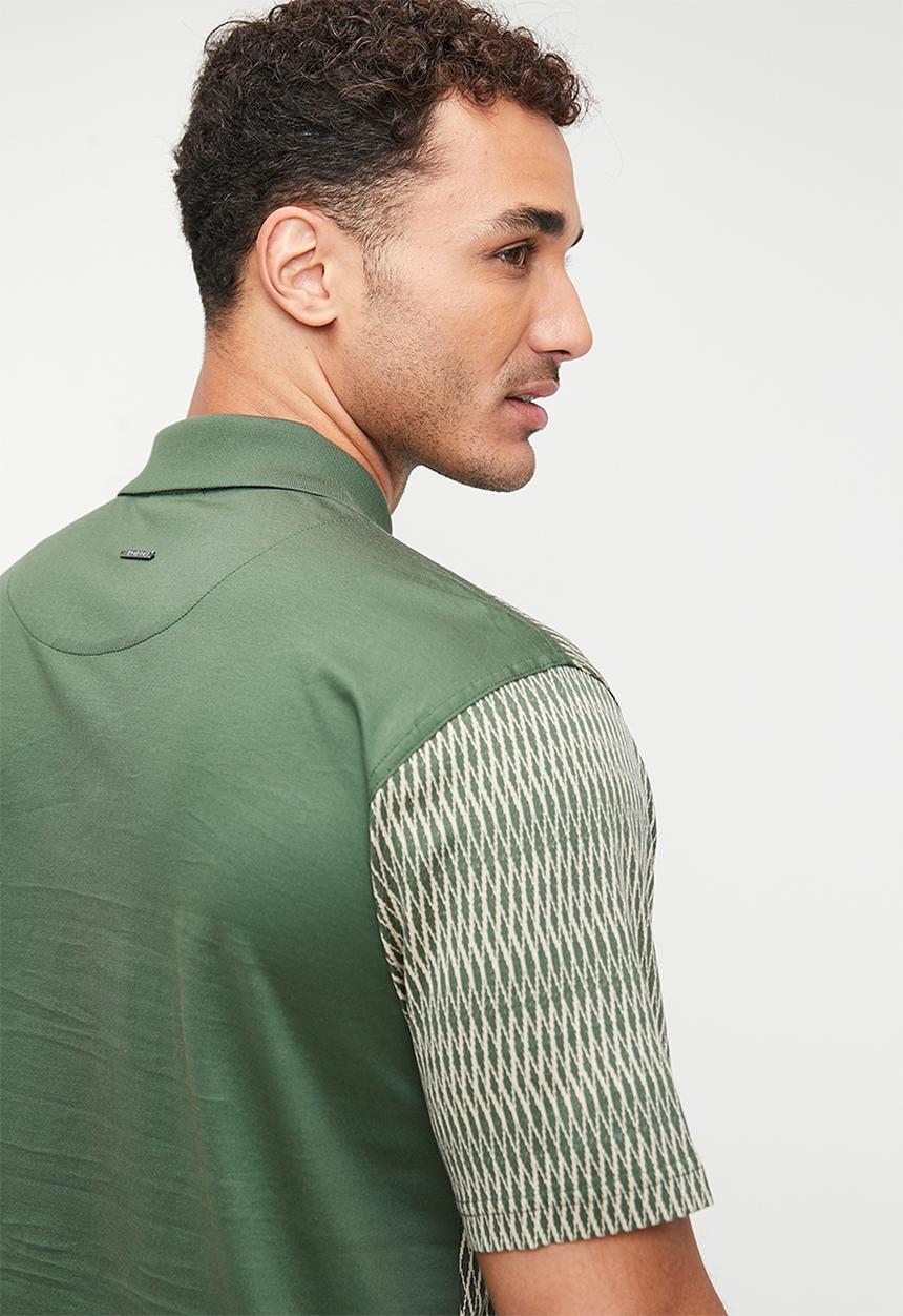POLO - Darian Mercerised Short Sleeve Golfer - Green