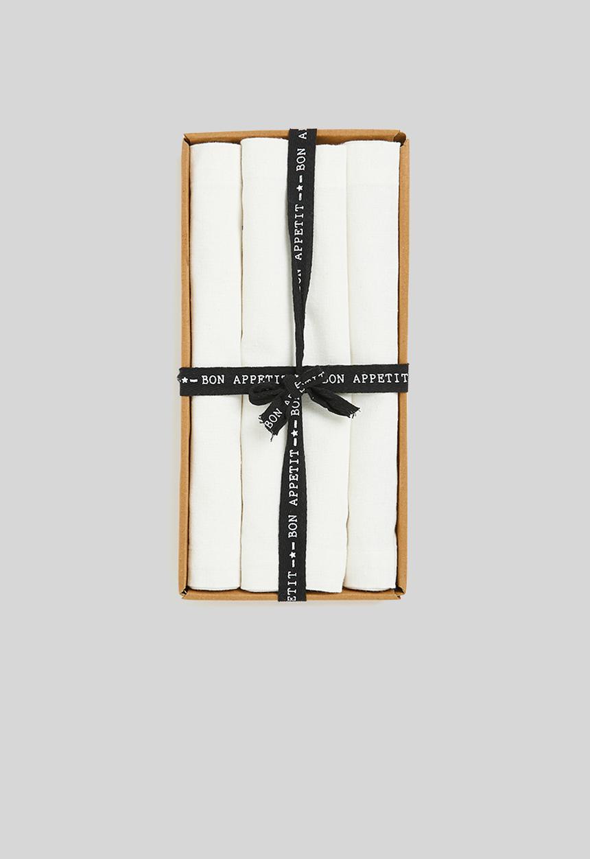 Excellent Houseware - Amani placemat set - ivory