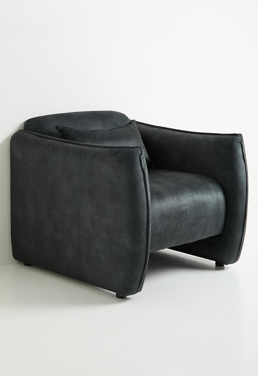 Sixth Floor - Maggie occasional chair-vintage mercury