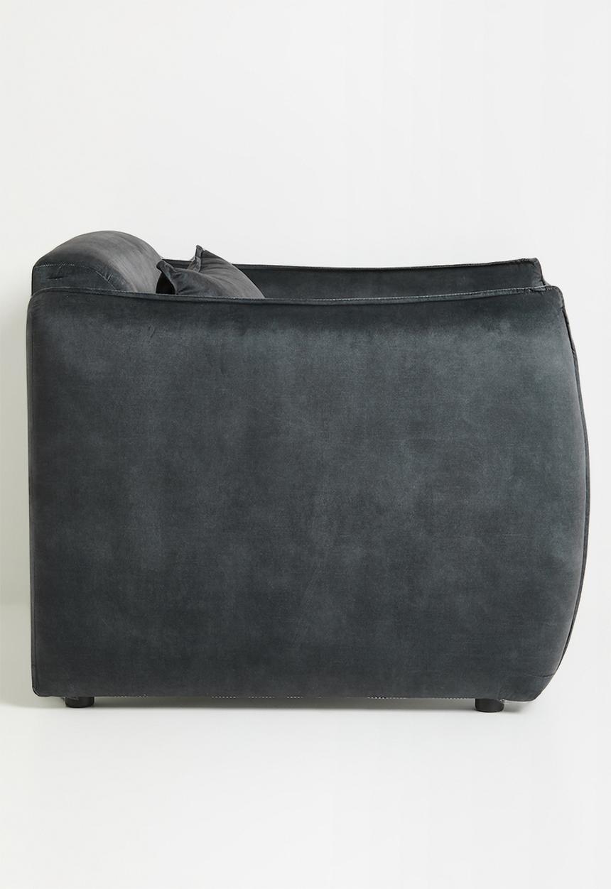 Sixth Floor - Maggie occasional chair-vintage mercury