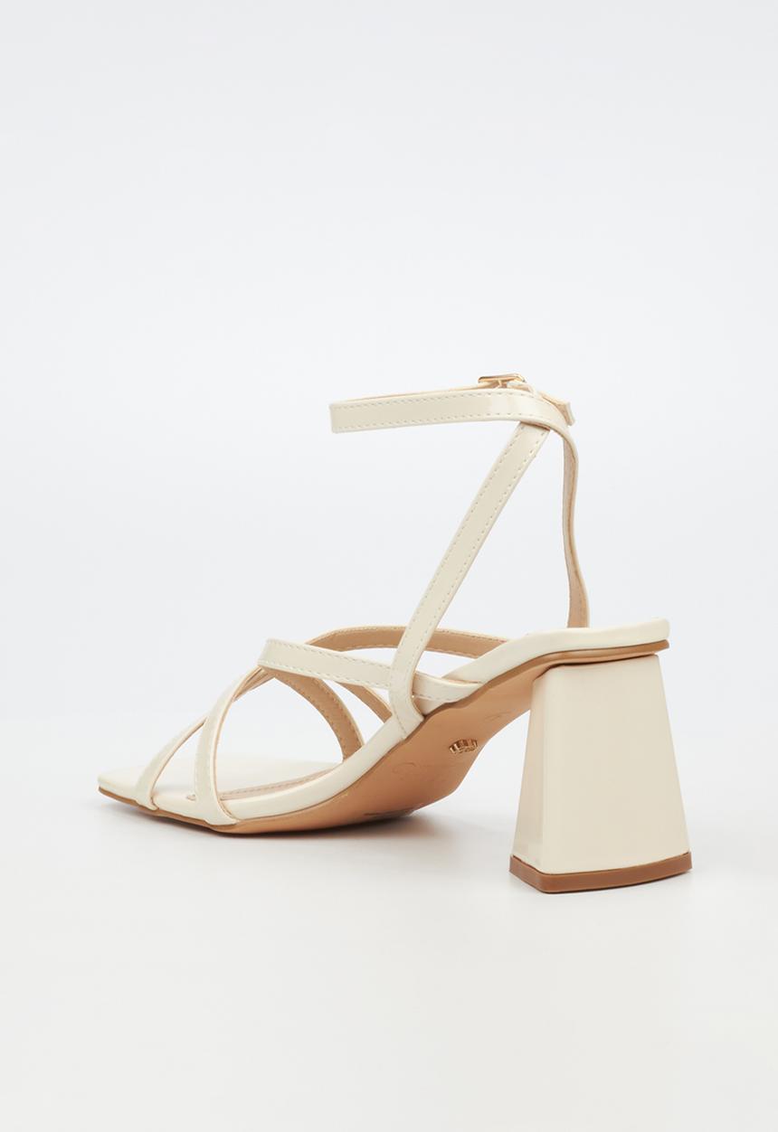 Miss Black - Kleo 1 block heel - beige