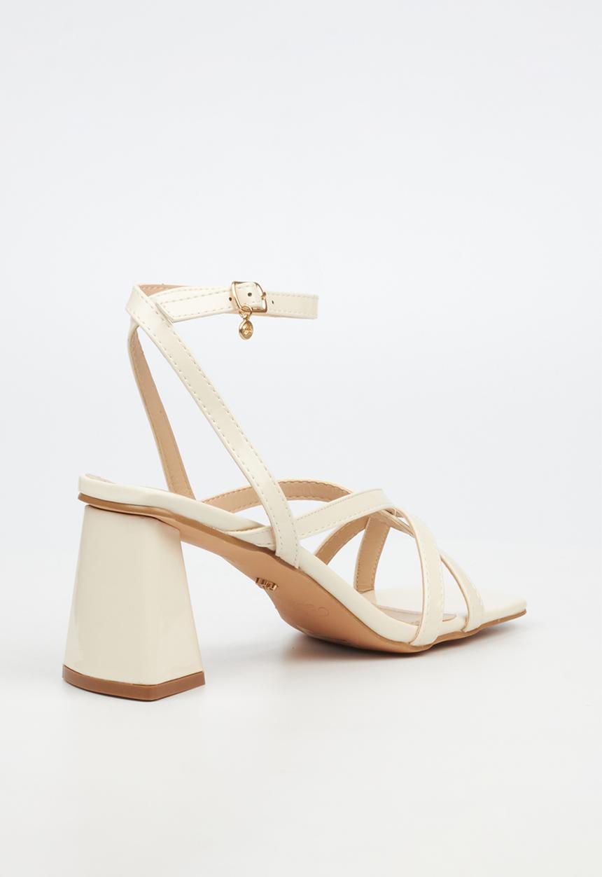 Miss Black - Kleo 1 block heel - beige