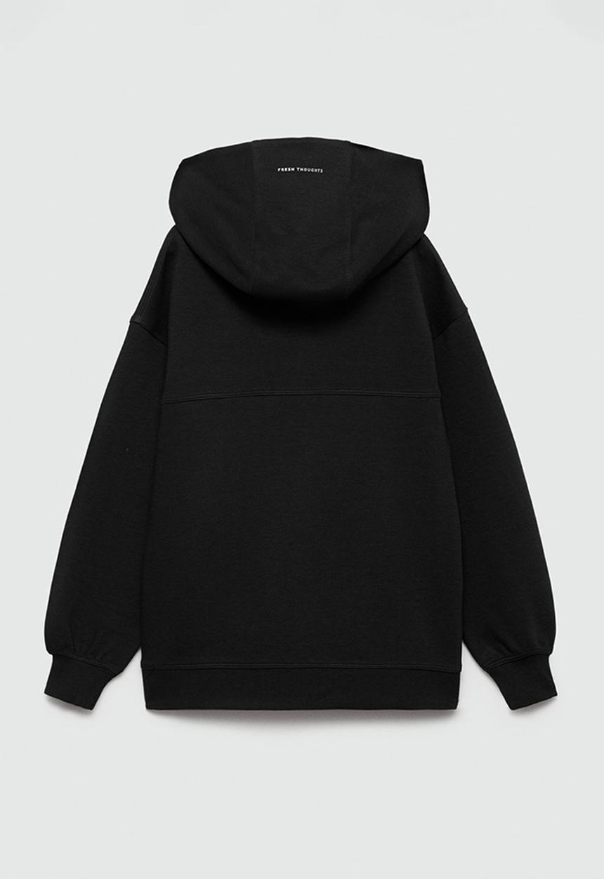 MANGO - Sweatshirt zipset - black