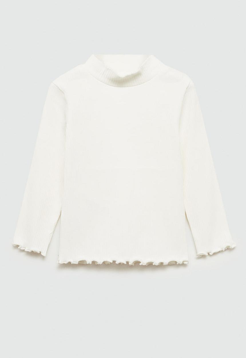 MANGO - T-shirt turbob - natural