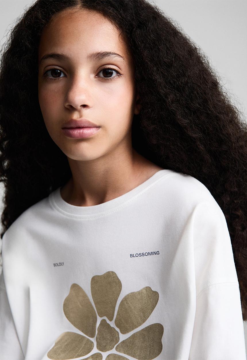 MANGO - T-shirt soul - natural