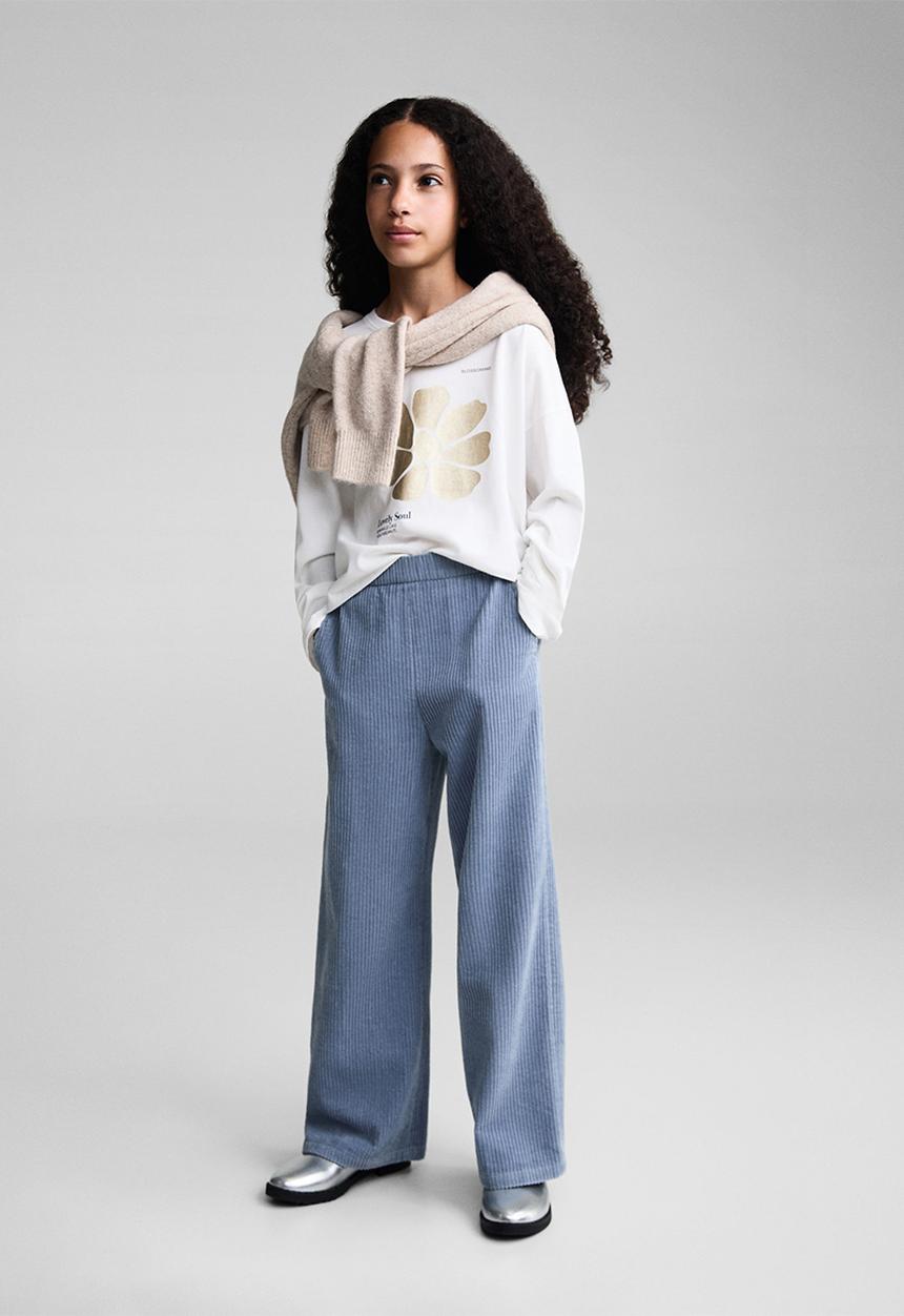 MANGO - T-shirt soul - natural