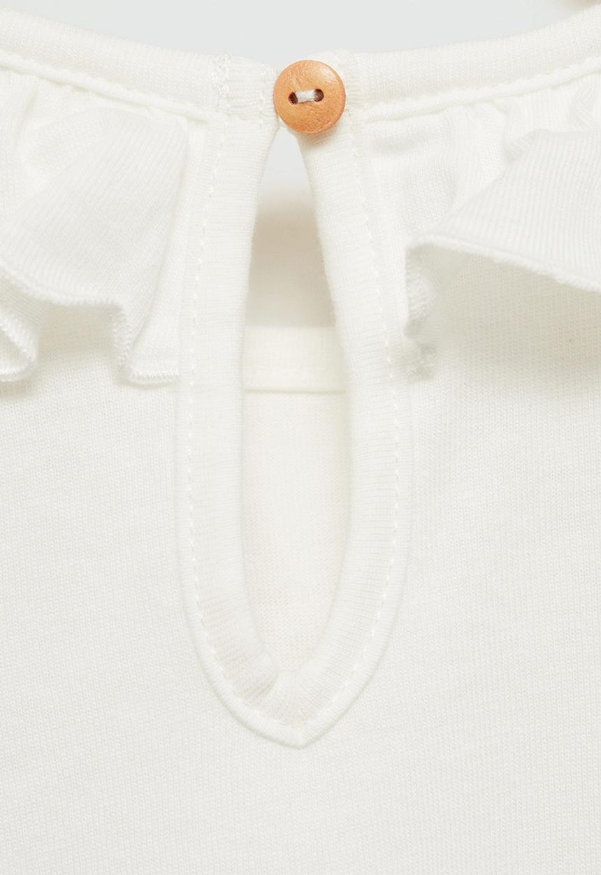 MANGO - T-shirt milan - natural