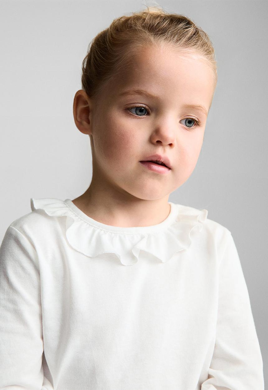 MANGO - T-shirt milan - natural