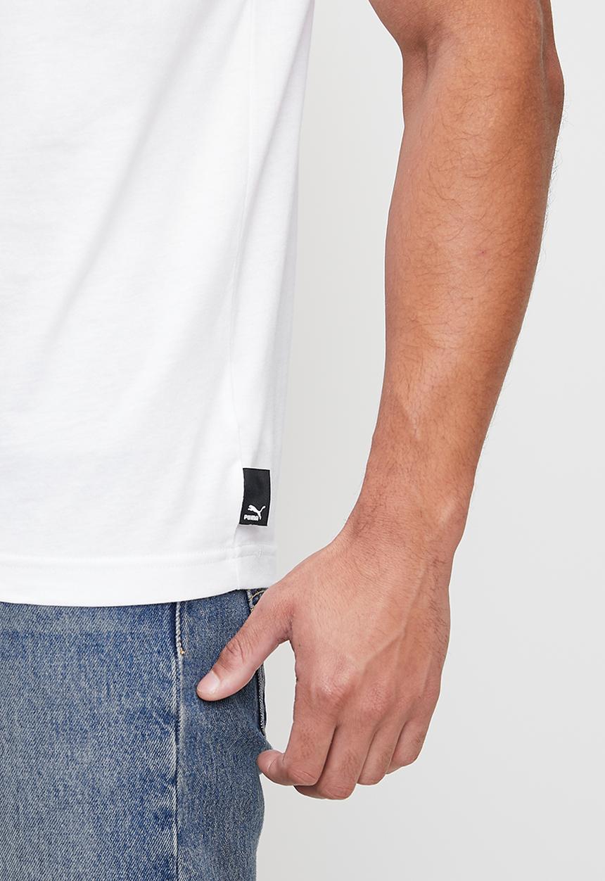 PUMA - Graphics super puma tee - puma white