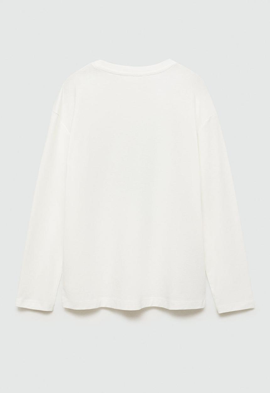 MANGO - T-shirt utah1 - natural