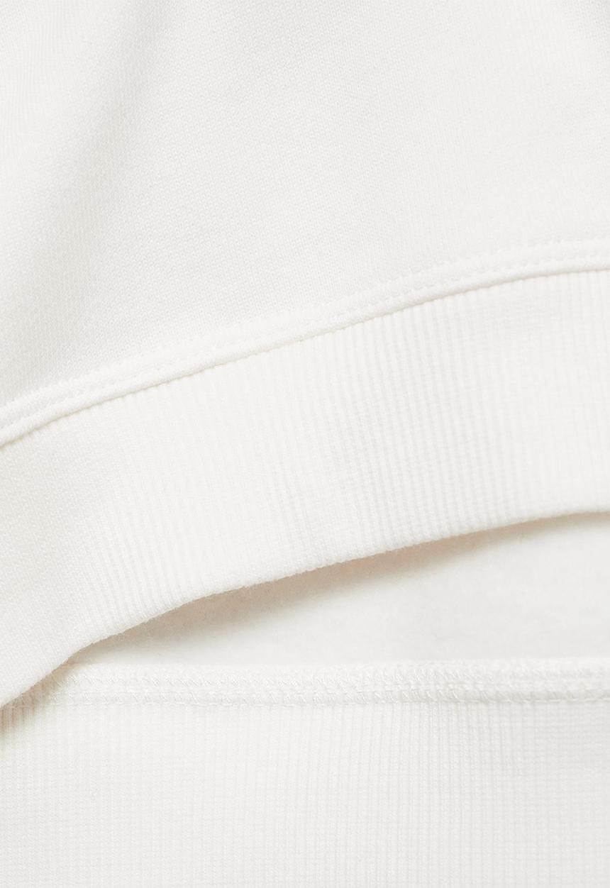 MANGO - Sweatshirt pawmarsh - natural